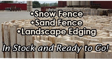 Wooden Snow and Sand Fence for beaches and street liner